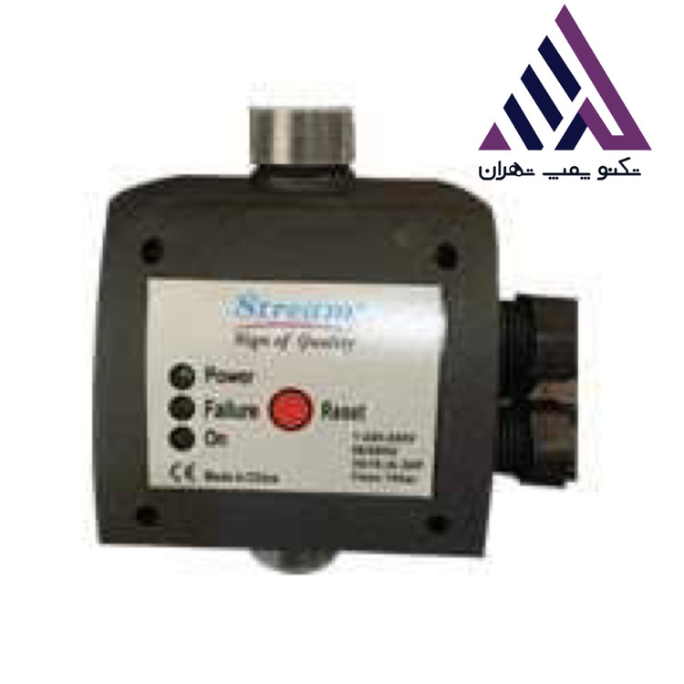 ست کنترل فشار بالا استریم مدل PS-07، تکفاز، درجهدار، مناسب برای ساختمان 6 طبقه | کنترل اتوماتیک پمپ آب | نمایندگی تکنوپمپ تهران