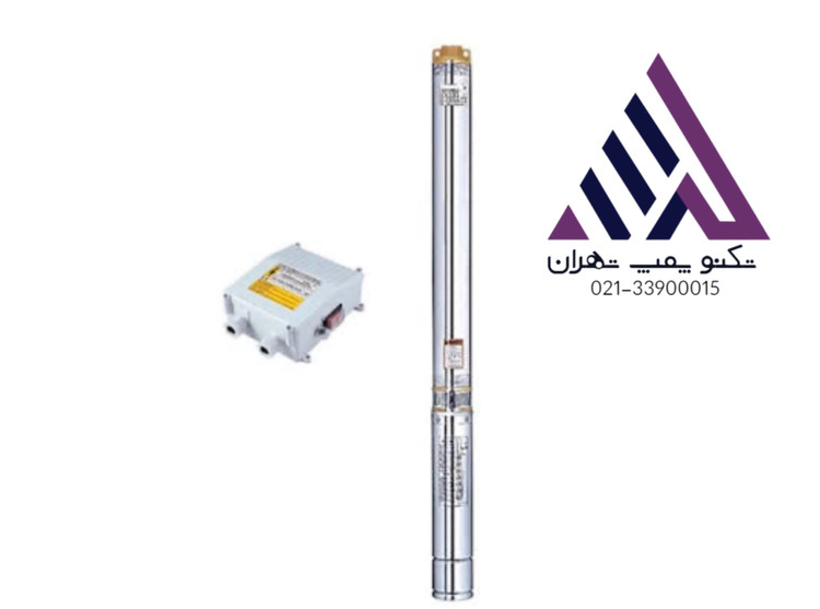 لیو | شناور استیل چاهی | مدل 4XR4/24 | تکفاز | 3 اسب | همراه با تابلو | خروجی 1/1/4 | هد 174 متر