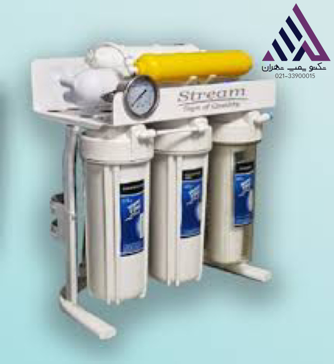 دستگاه تصفیه آب ۶ مرحله استریم شاستی فلزی مدل DRO-50G-1300
