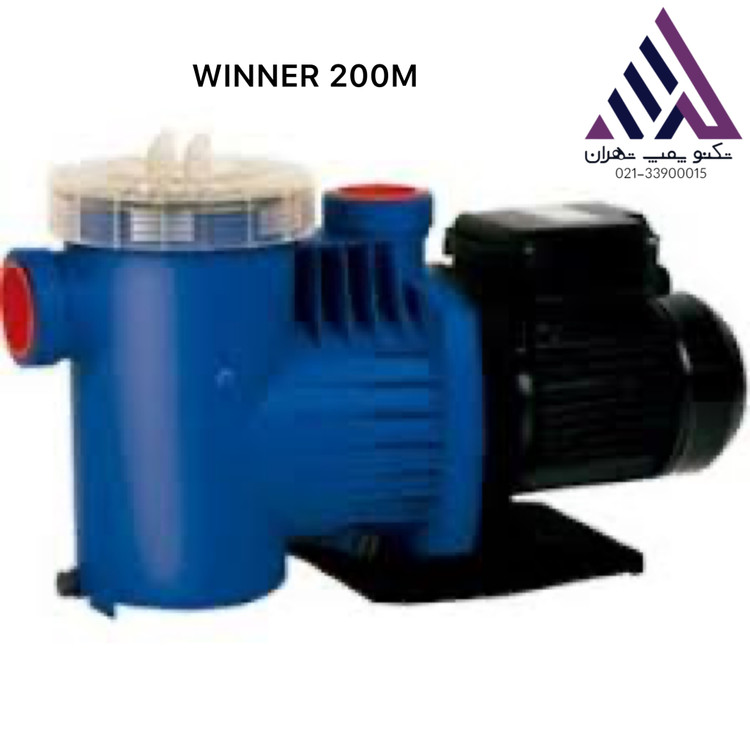 پمپ آب استخری پنتاکس ایتالیا ۲ اسب ۲ اینچ تکفاز مدل WINNER 200M مناسب -استخرهای کوچک و متوسط