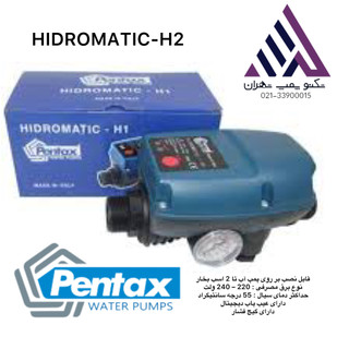 ست کنترل هیدروماتیک قابل تنظیم پنتاکس مدل HIDROMATIC-H2 اصلی مناسب ۶ طبقه | تکنو پمپ تهران