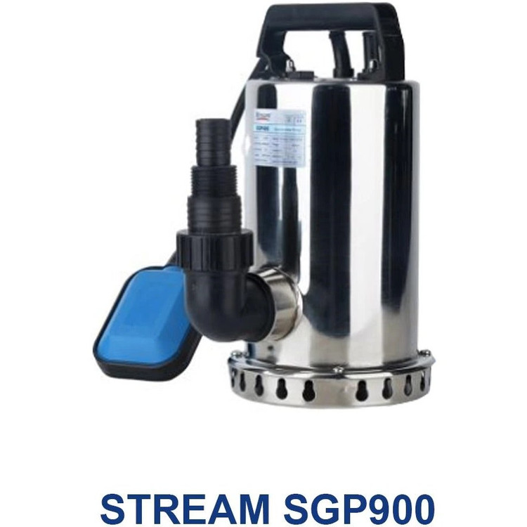 پمپ کفکش SGP900 عرضه شده توسط تکنوپمپ تهران، انتخابی ایدهآل برای مصارف خانگی، کشاورزی و باغی است. این پمپ با بدنه و پروانه استیل ضدزنگ و سیستم فلوتر اتوماتیک، قادر است آب تمیز و مایعات با ذرات معلق کوچک را بهراحتی انتقال دهد.