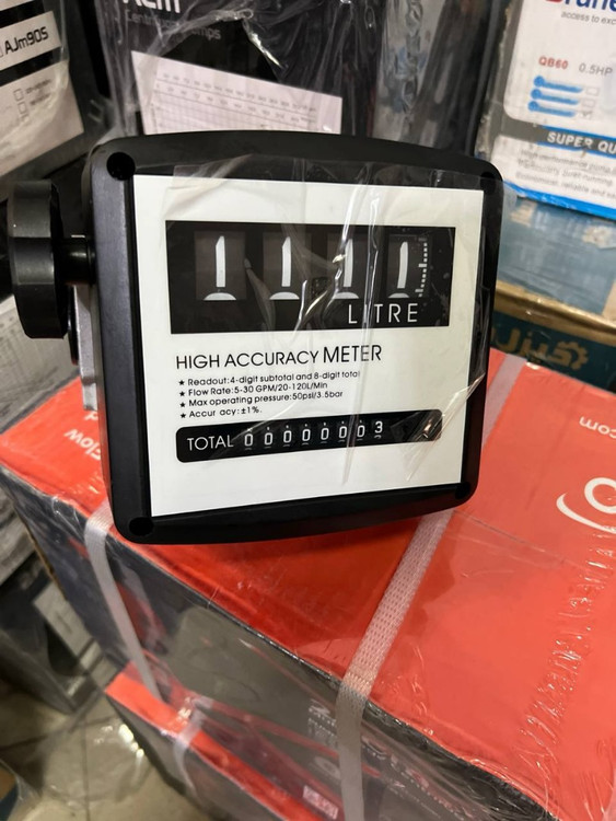 و نیکو | لیتر شمار گازوییل مکانیکی | 4 رقمی | سایز خروجی 1 اینچ