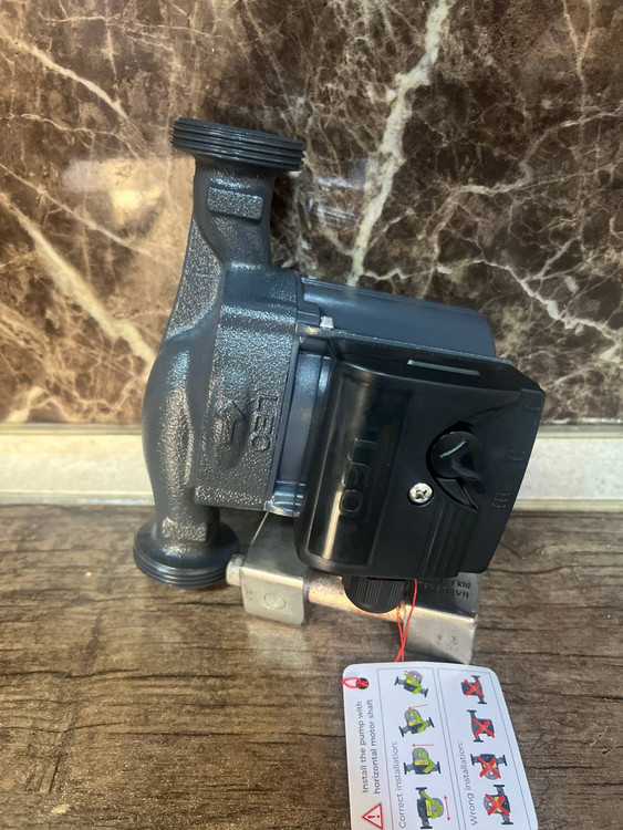 پمپ آب سیرکولاتور خطی گرمایشی شوفاز لئو | مدل LRP25-60/180 | سه دور | خروجی 1 اینچ